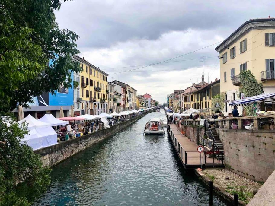 Cozy Loft Navigli, Close To Duomo And Bocconi - Italy Flat Vacation Milano Exteriör bild